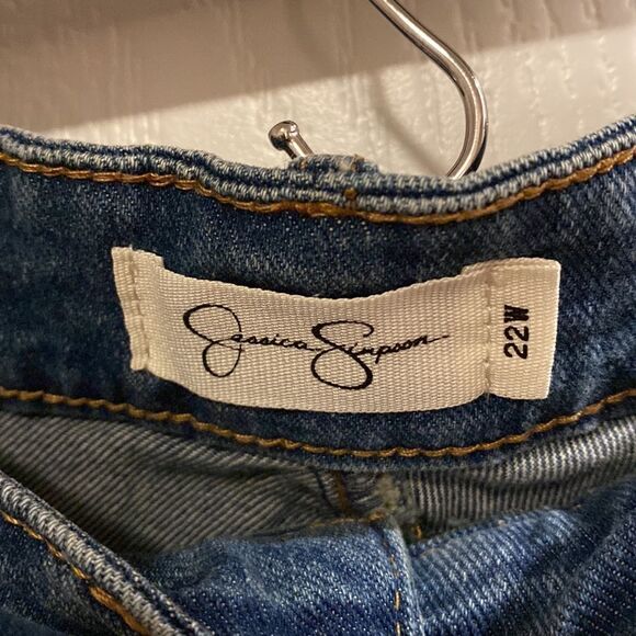 ❤️BRAND NEW! Jessica Simpson Plus Adored High Rise Ankle Jeans - Picture 8 of 10